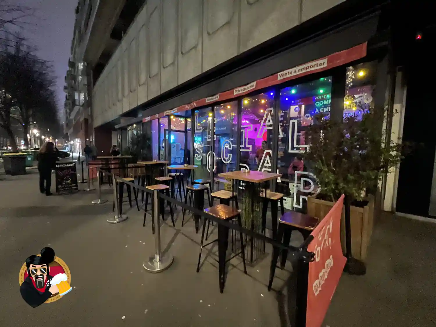 Social Bar Paris, bar convivial pour rencontrer du monde